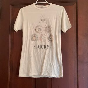 “Lucky” Simple Graphic Tee